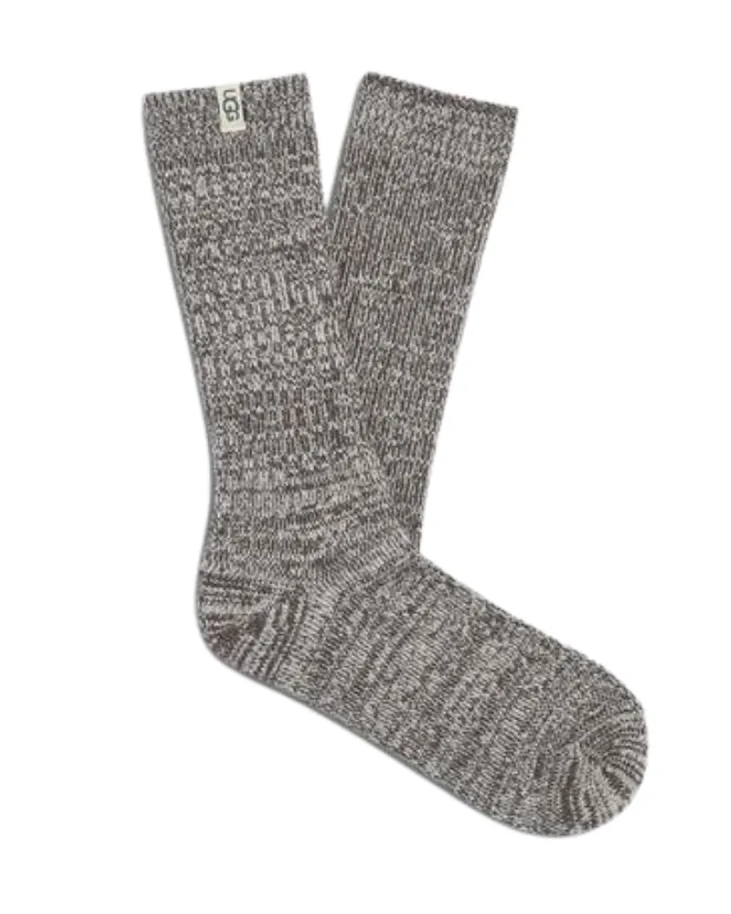 1014832 Nightfall Rib Knit Slouchy Crew Socks