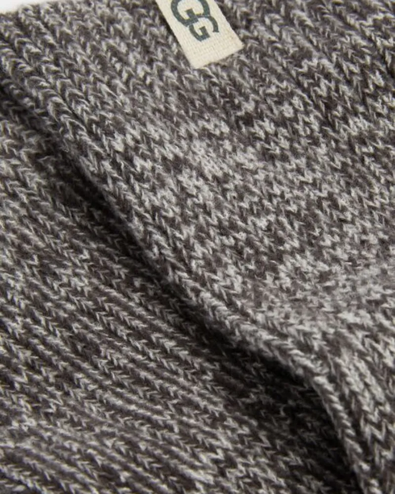 1014832 Nightfall Rib Knit Slouchy Crew Socks