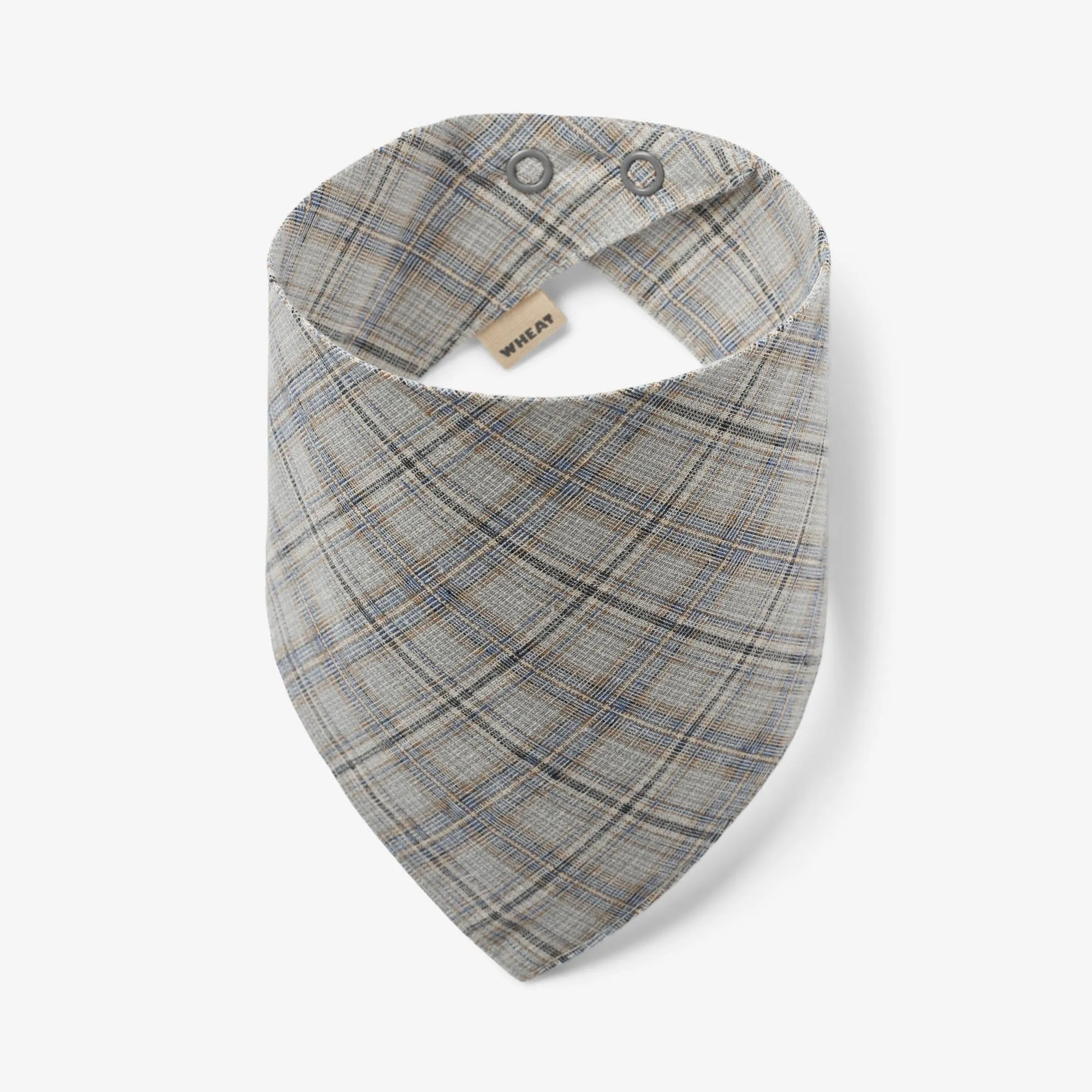 2 Bib Eden - cloudy blue check