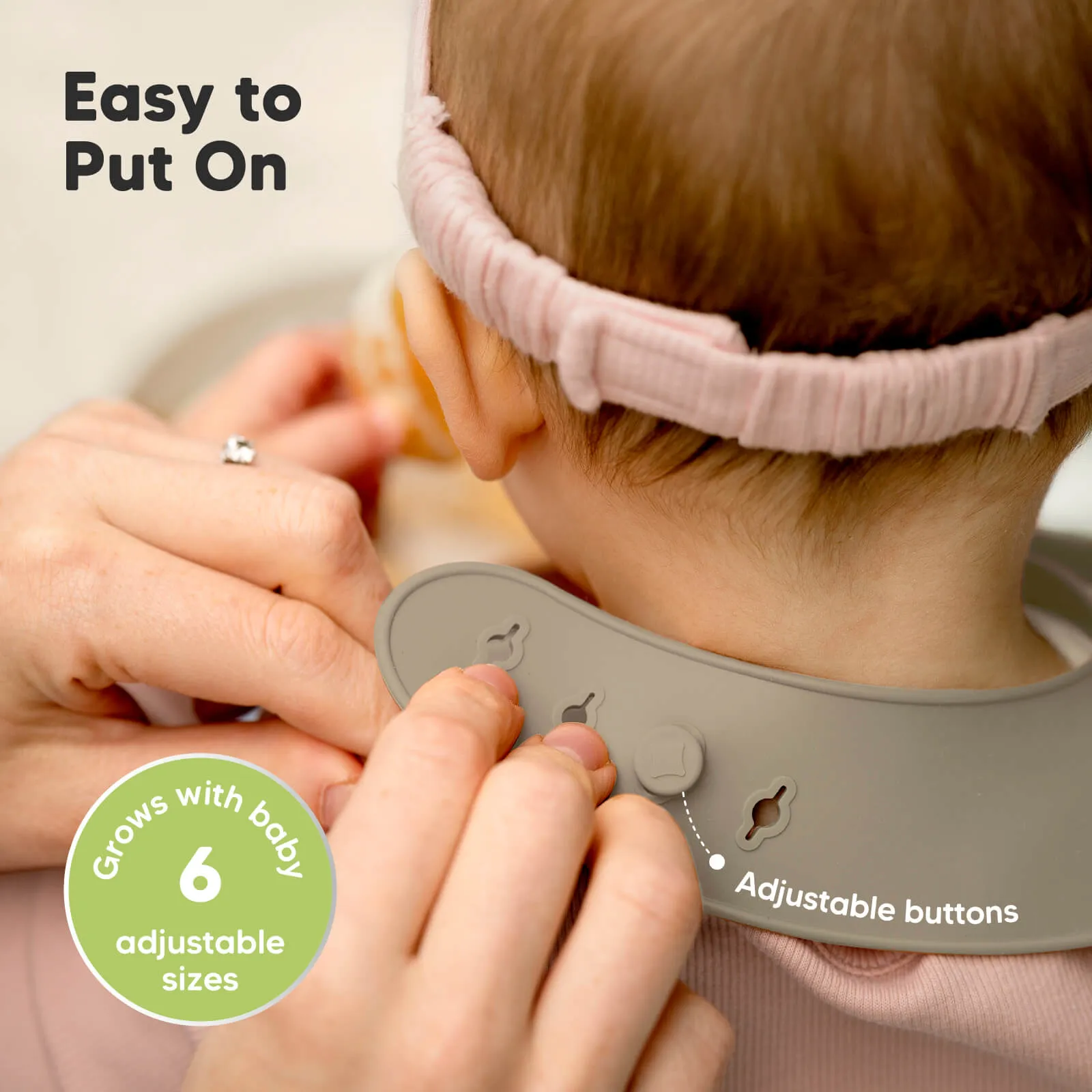2-Pack Prep Silicone Bibs (Marsh)