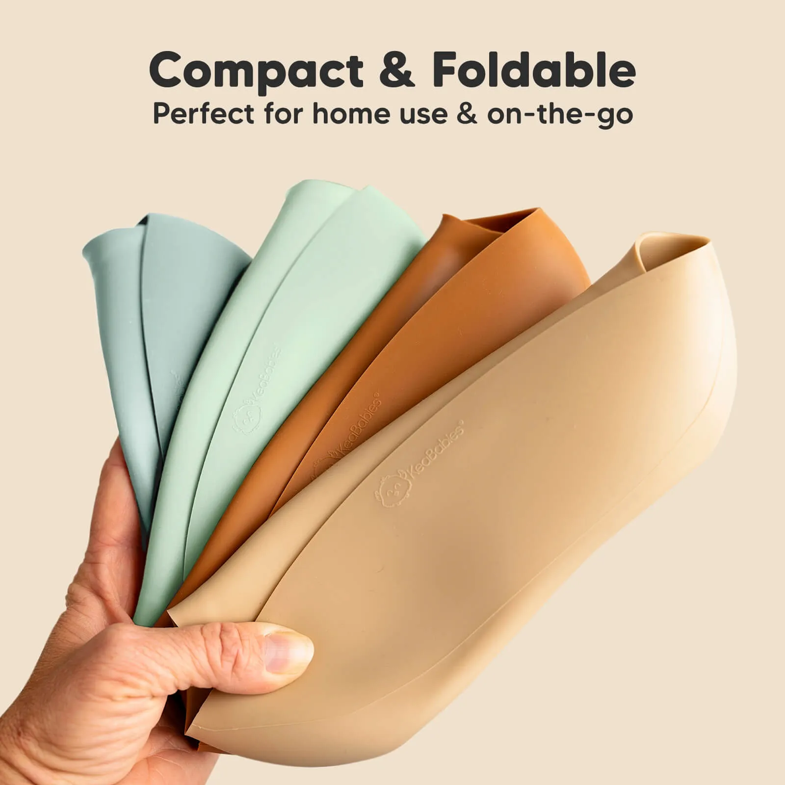 2-Pack Prep Silicone Bibs (Pastel Sky)