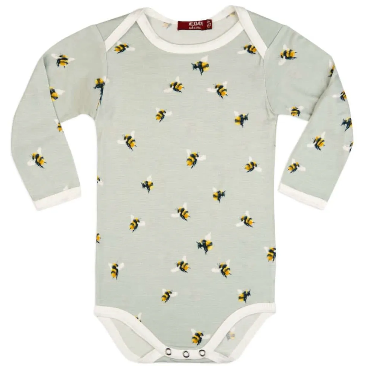 3-6 Month Bamboo Long Sleeve Onesies