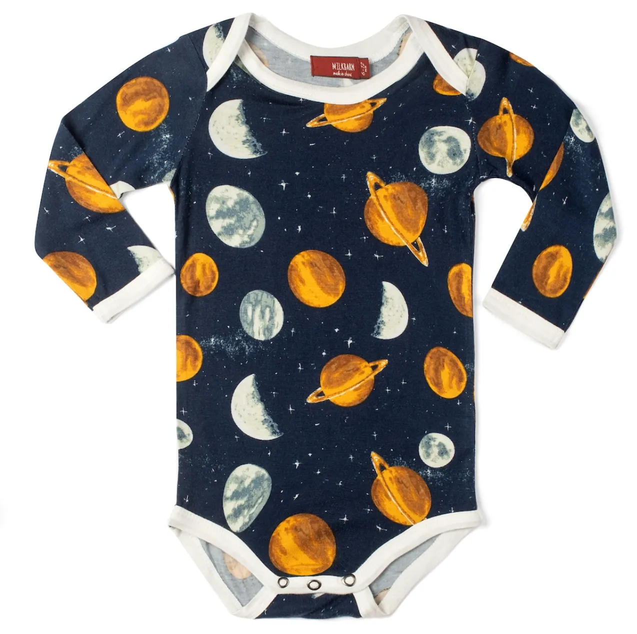 3-6 Month Bamboo Long Sleeve Onesies
