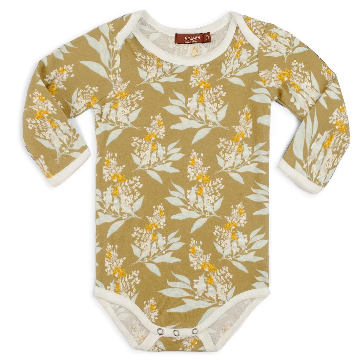 3-6 Month Bamboo Long Sleeve Onesies