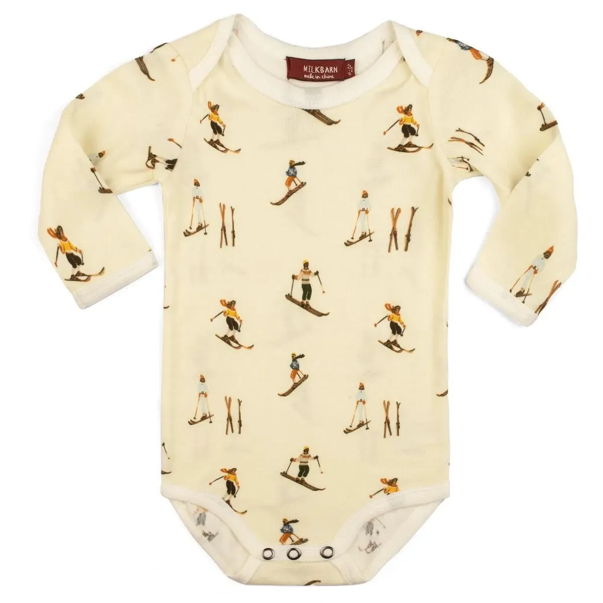 3-6 Month Bamboo Long Sleeve Onesies