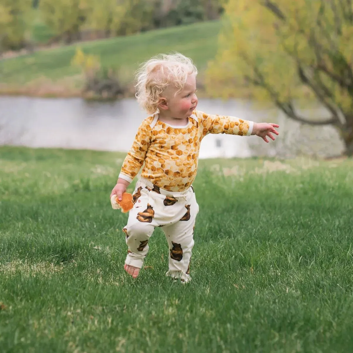 3-6 Month Bamboo Long Sleeve Onesies