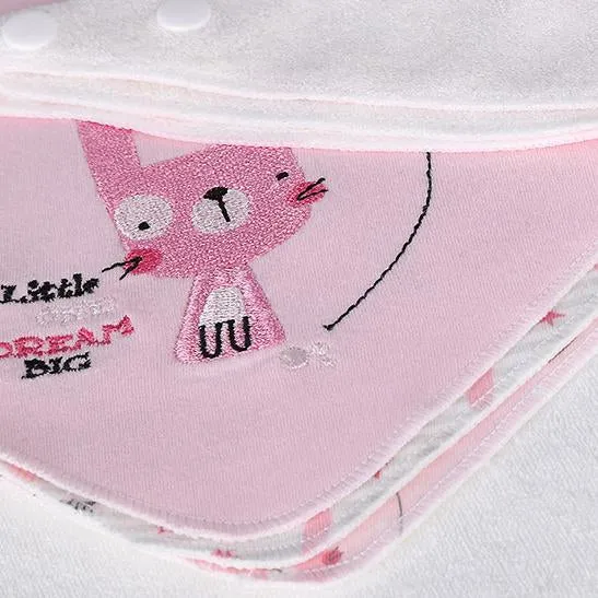 3-Pack Baby Unisex Animal & Cartoon Pattern Bib Wholesale 48612868