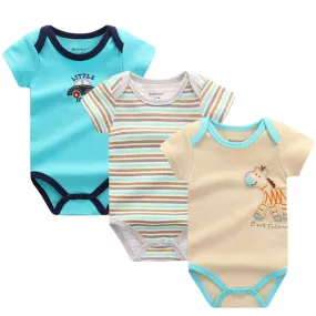 3pcs Baby Bodysuit 0-12M
