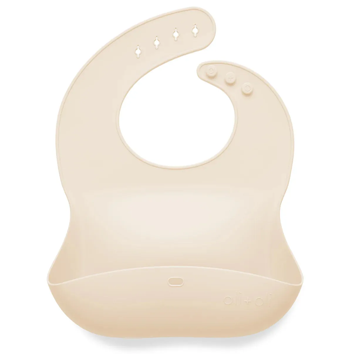 Ali Oli Silicone Baby Bib | Sand