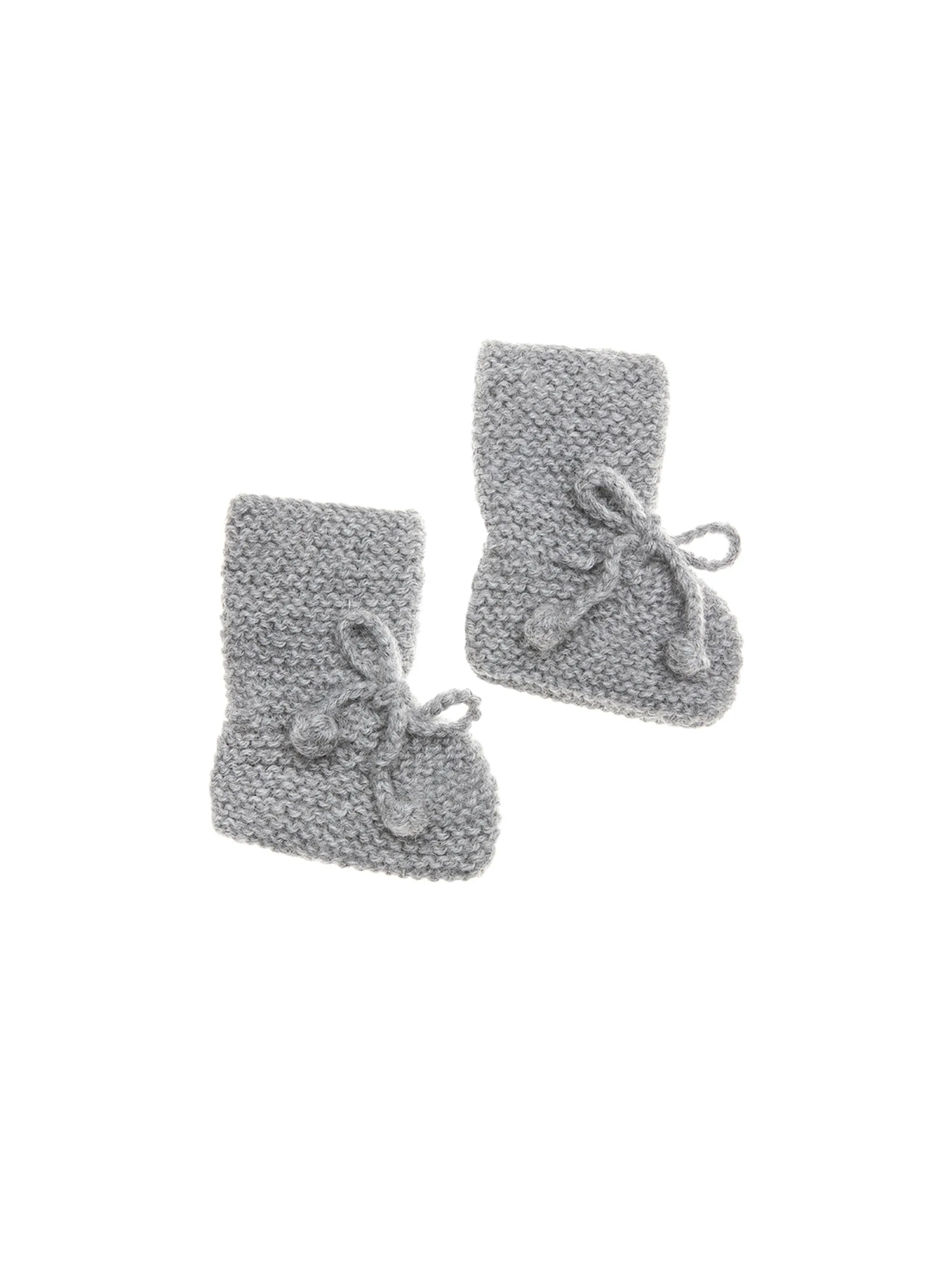 Baby Alpaca Grey Booties