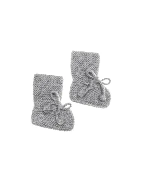 Baby Alpaca Grey Booties
