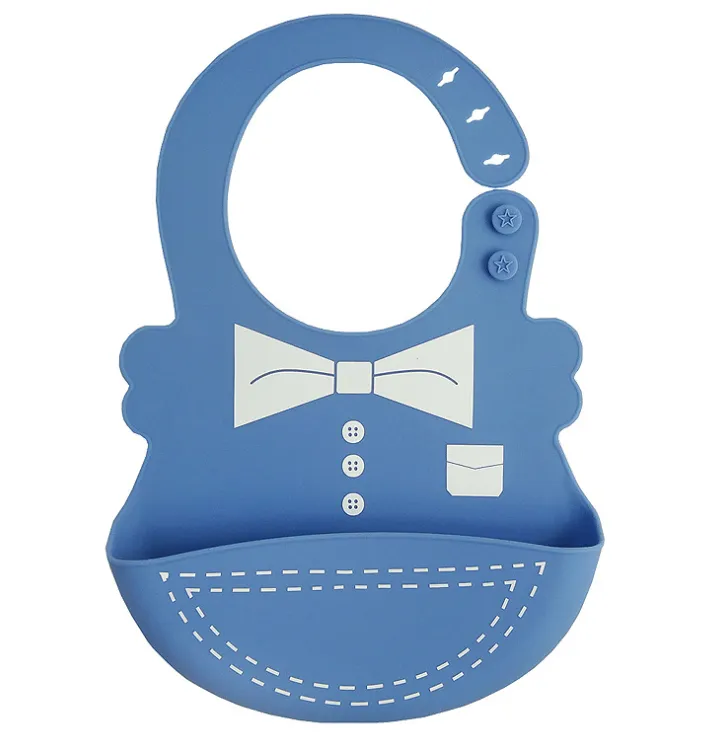 Baby Bibs Waterproof Silicone Feeding Bibs