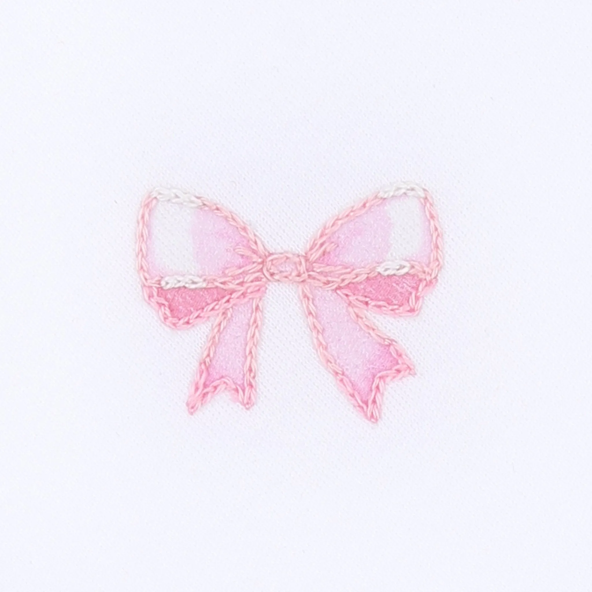 Baby Bows Embroidered Socks