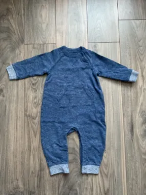 Baby Boy Blue Romper 12-18 Months, Kids 18 Month (12-18M)