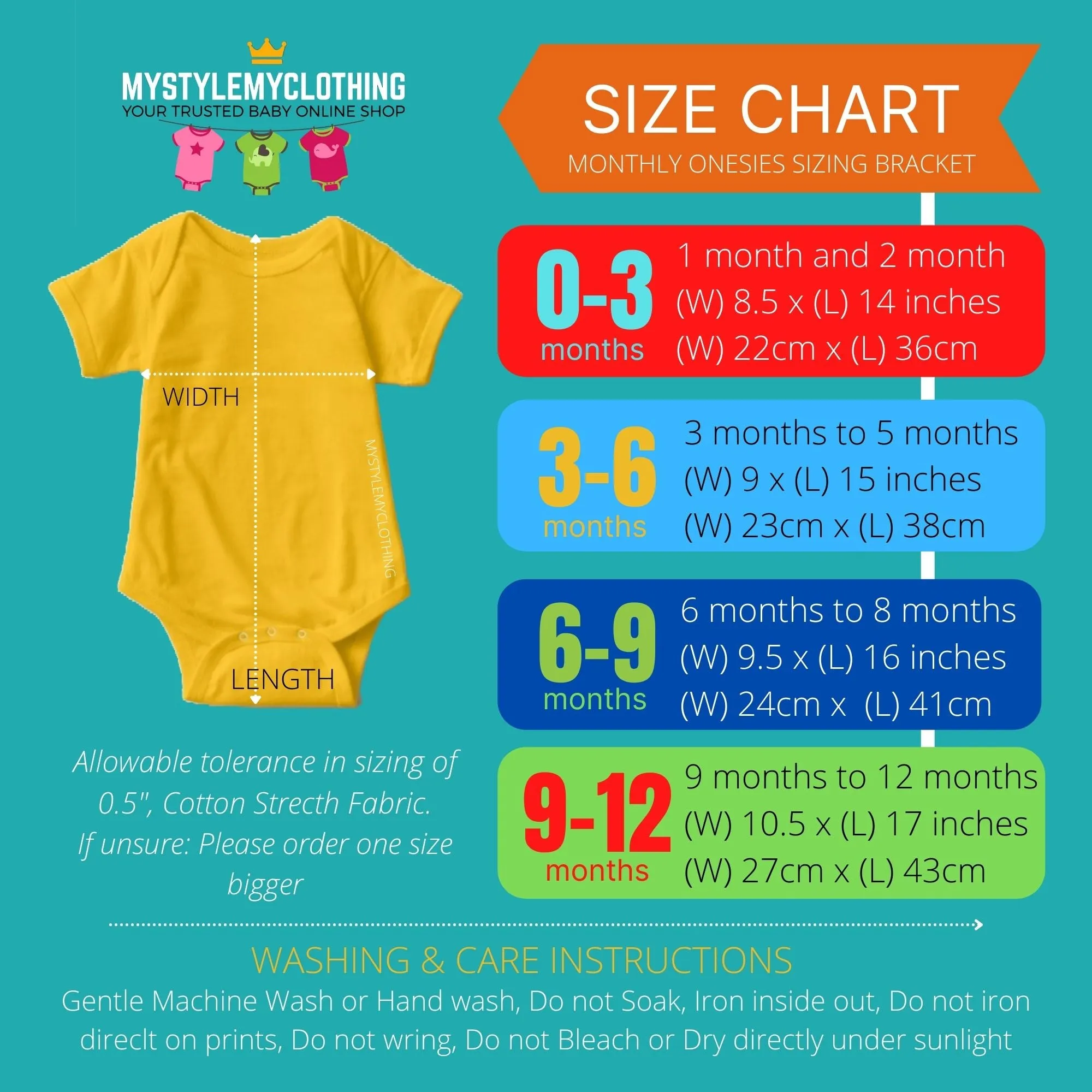 Baby Custom Monthly Onesies - Pattern Neckties