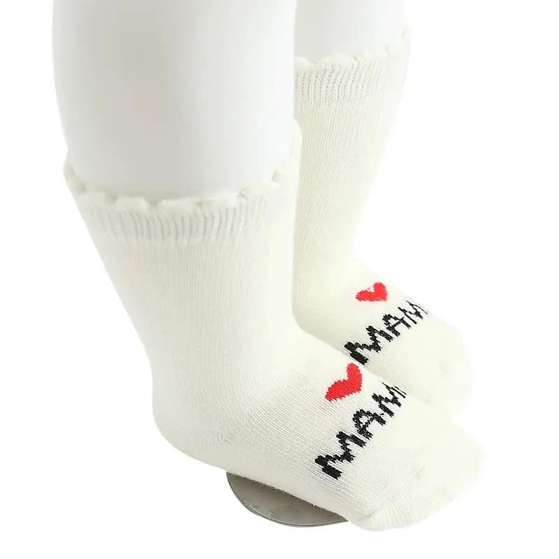 Baby Dot Rainbow Tube Socks