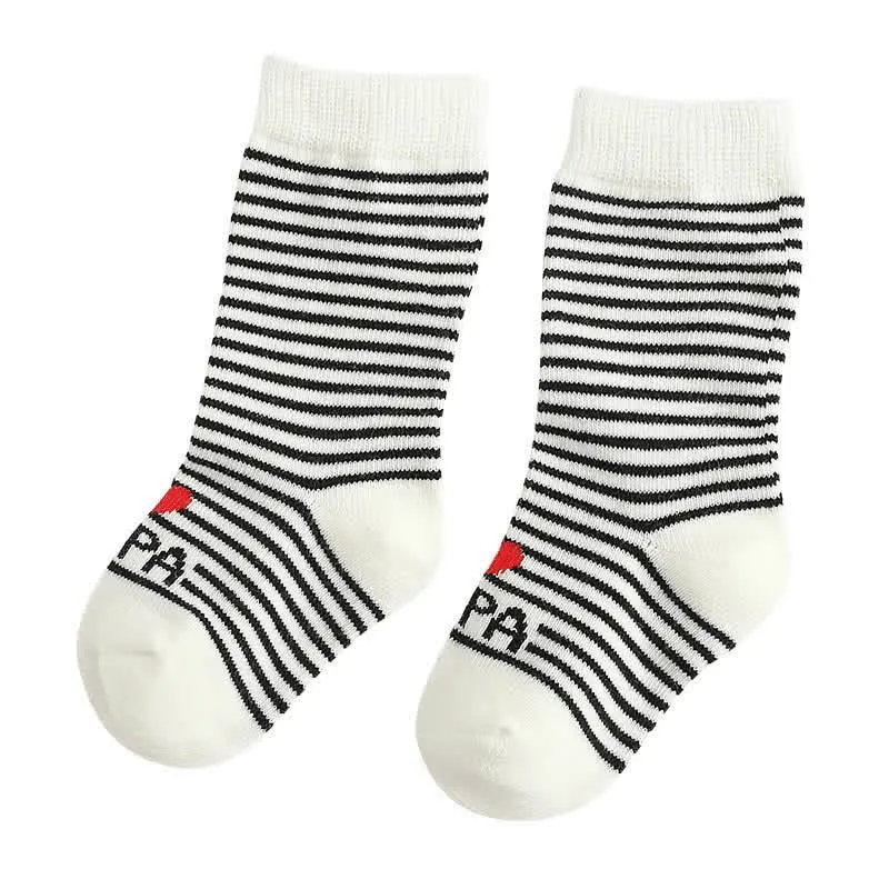 Baby Dot Rainbow Tube Socks