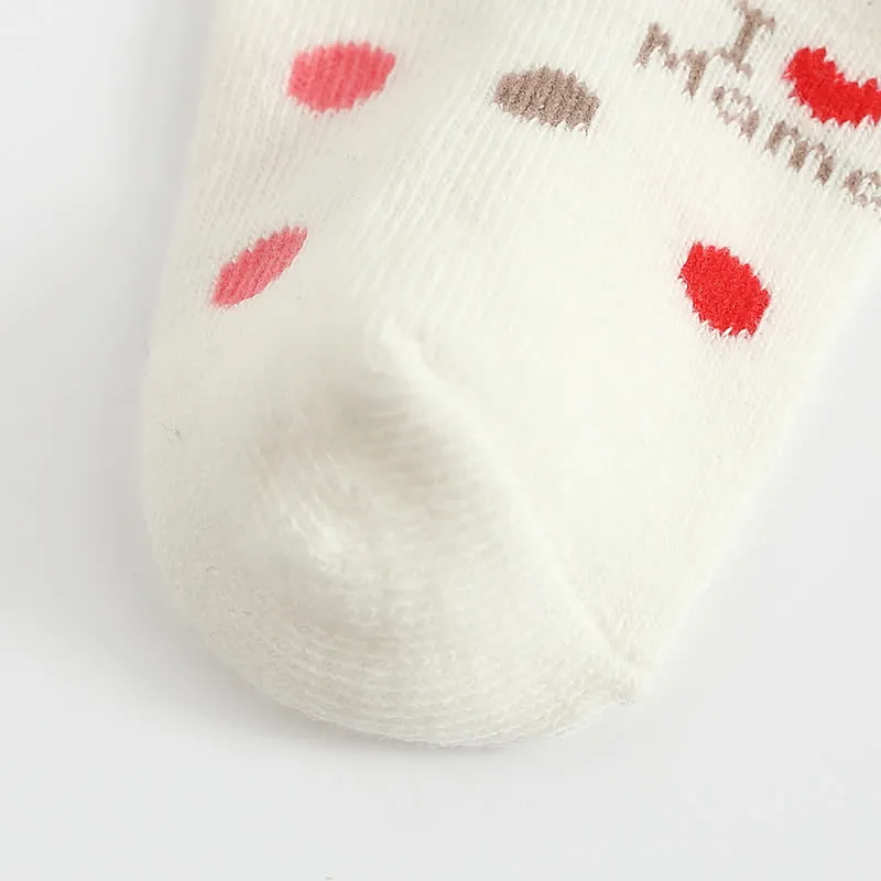 Baby Dot Rainbow Tube Socks