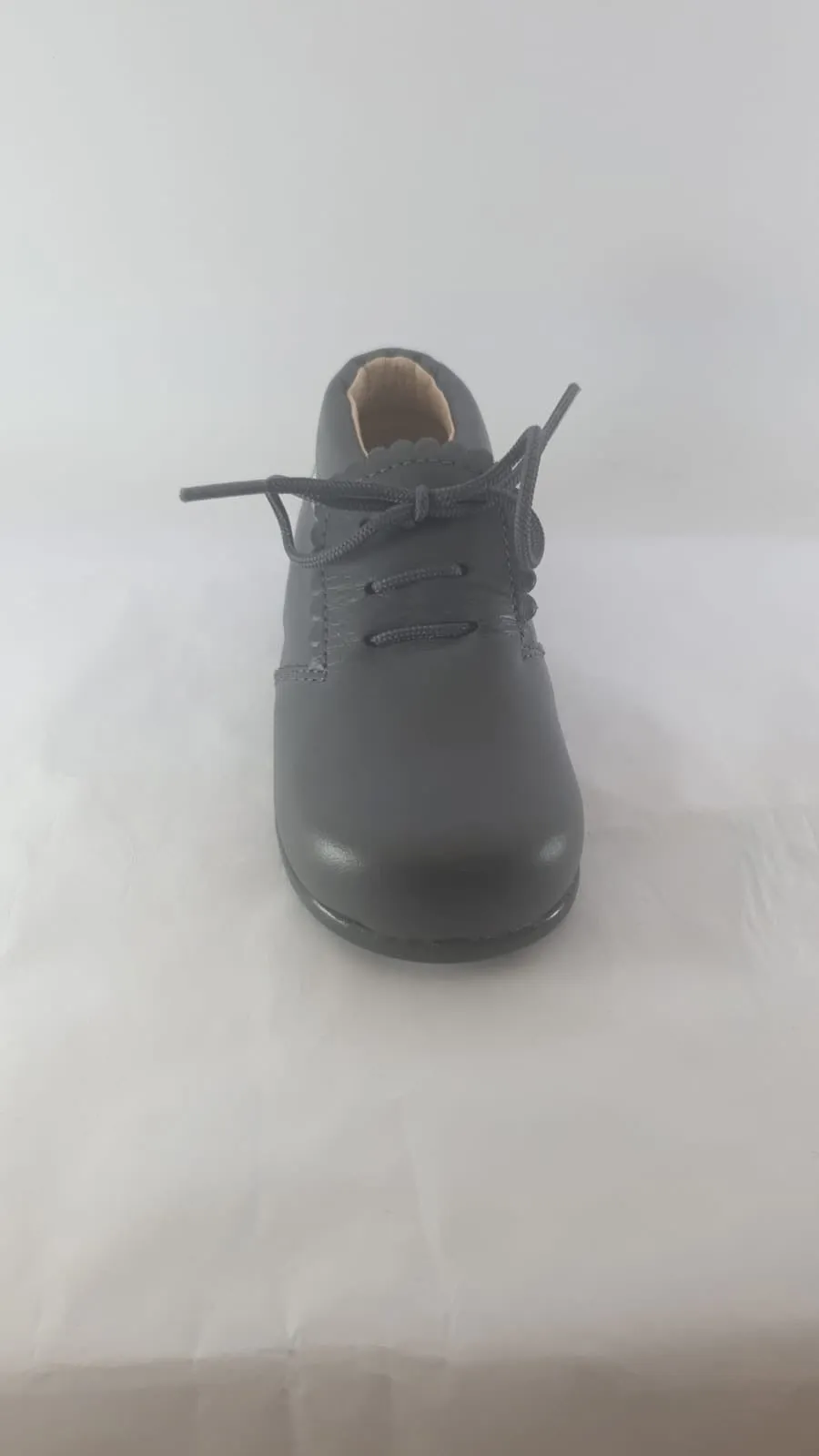 Baby Soft Narrow Smoke Leather Grey Booties