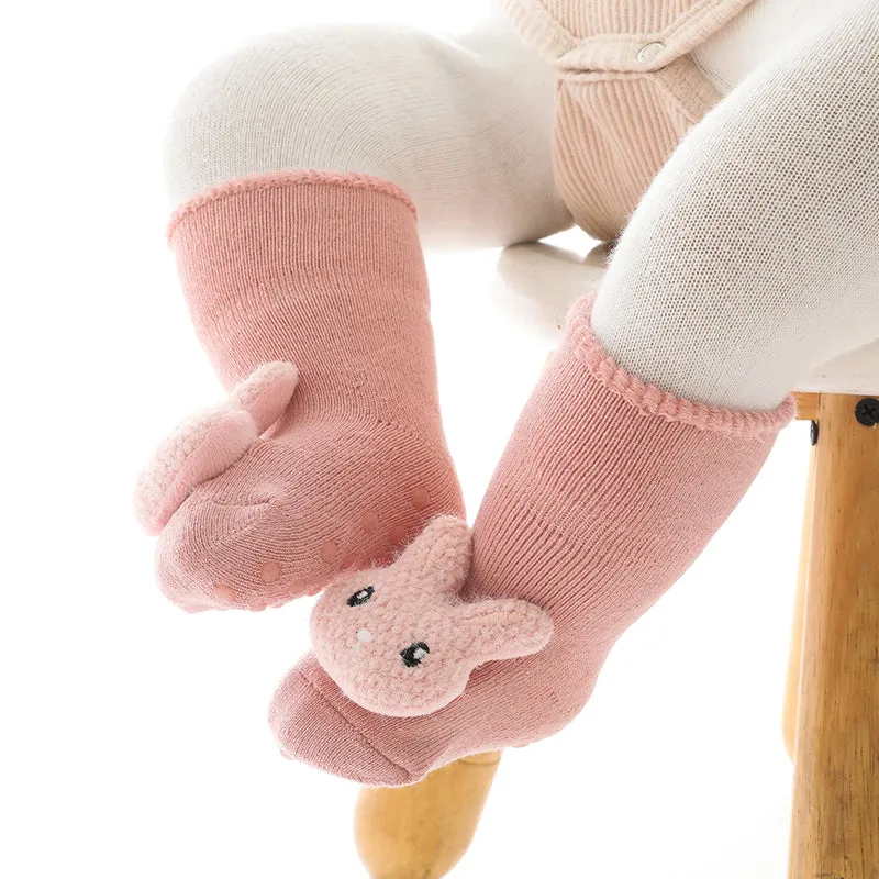 Baby / Toddler Cute Cartoon Animal Thermal Socks
