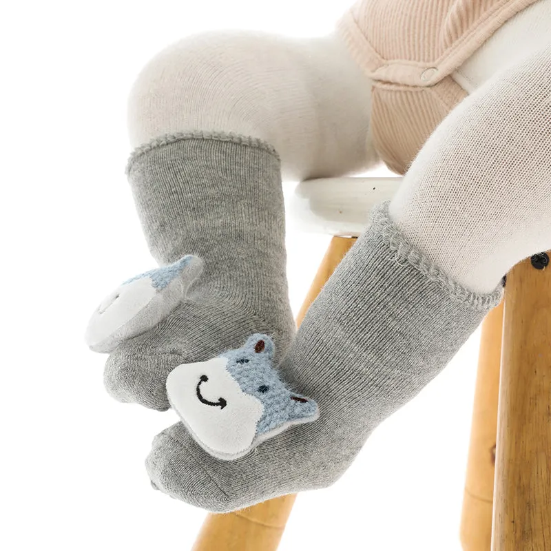 Baby / Toddler Cute Cartoon Animal Thermal Socks