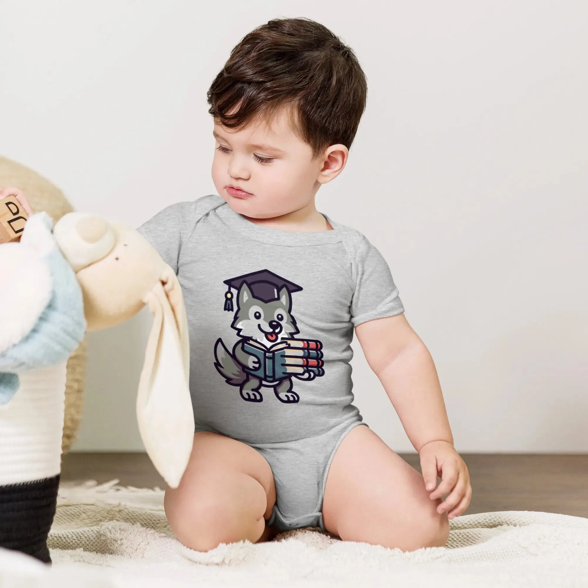 Baby Wolf Short Sleeve One Piece
