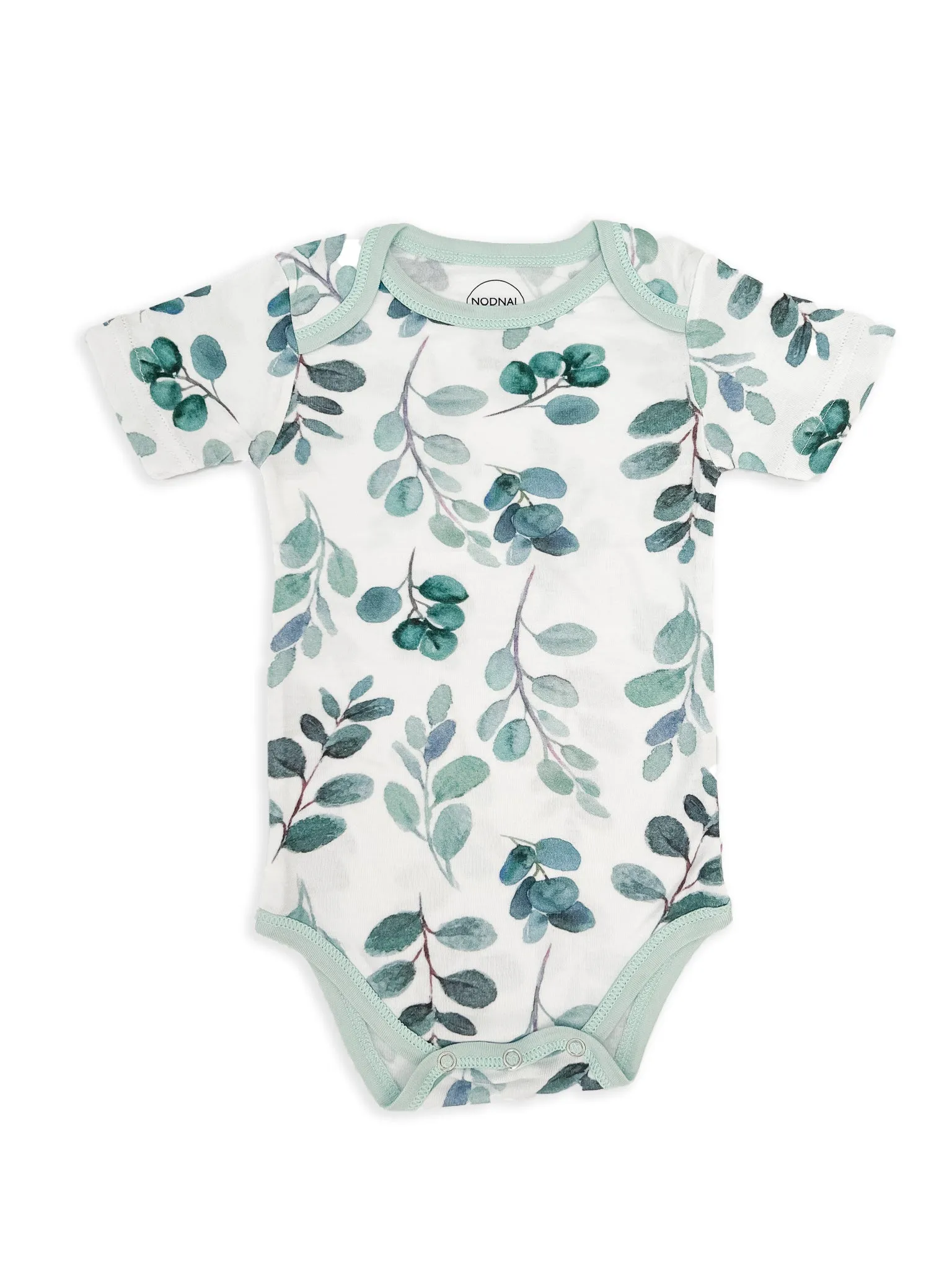 Bamboo Bodysuit in Peonies and Roses