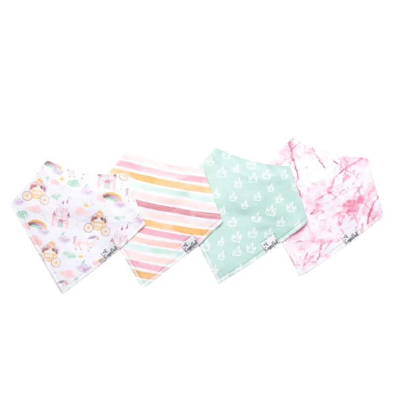 Bandana Drool Bibs - 4 Pack