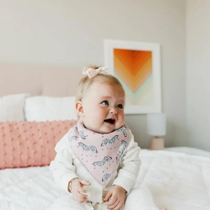 Bandana Drool Bibs - 4 Pack