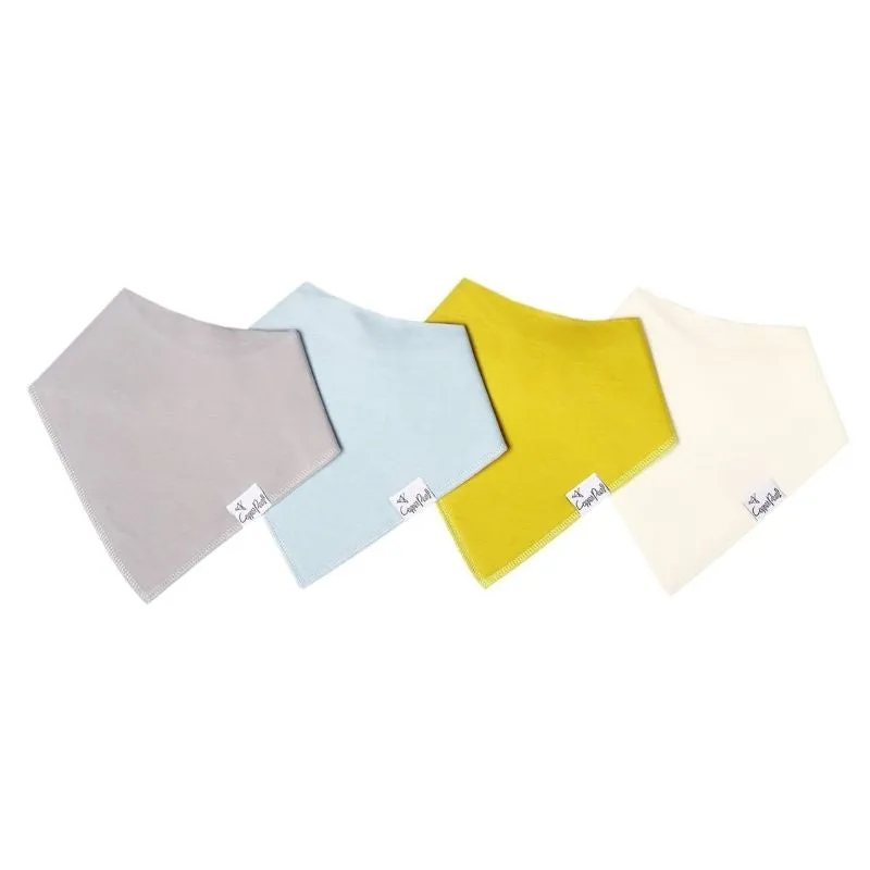 Bandana Drool Bibs - 4 Pack