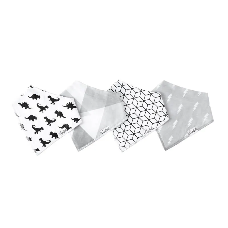 Bandana Drool Bibs - 4 Pack