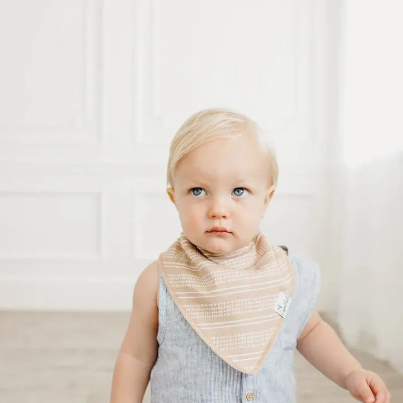 Bandana Drool Bibs - 4 Pack