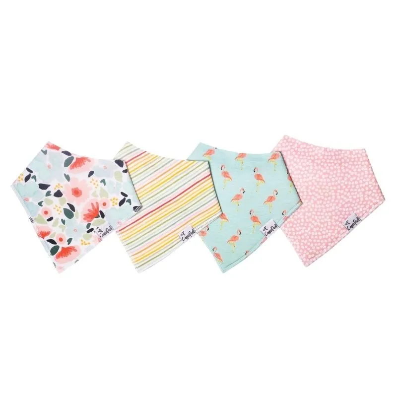 Bandana Drool Bibs - 4 Pack