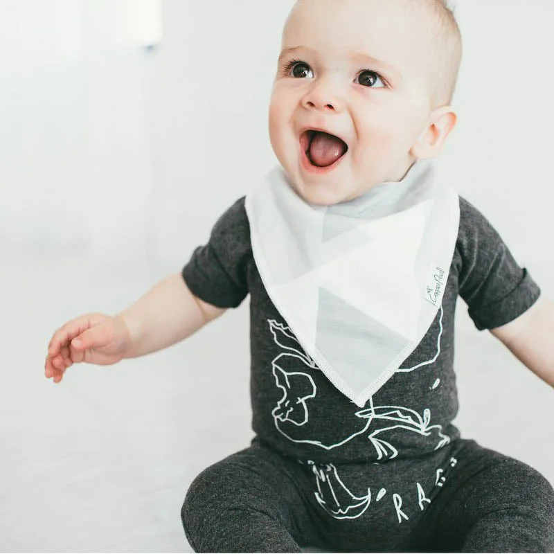 Bandana Drool Bibs - 4 Pack
