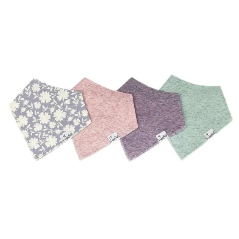 Bandana Drool Bibs - 4 Pack