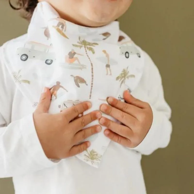 Bandana Drool Bibs - 4 Pack