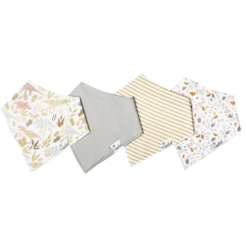 Bandana Drool Bibs - 4 Pack