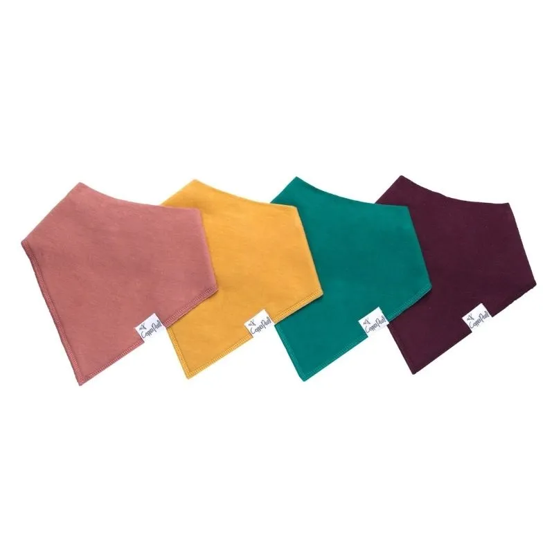 Bandana Drool Bibs - 4 Pack