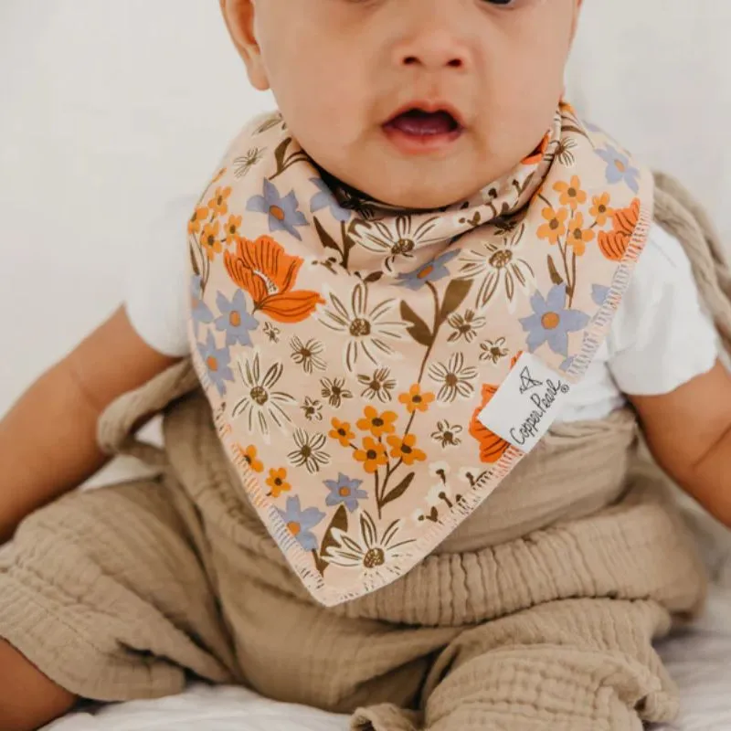 Bandana Drool Bibs - 4 Pack