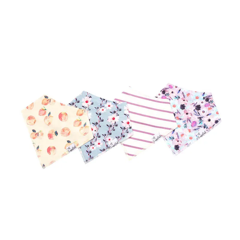 Bandana Drool Bibs - 4 Pack