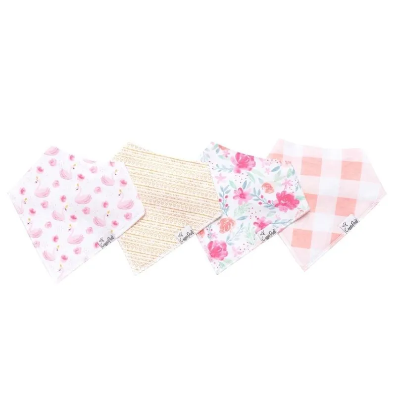 Bandana Drool Bibs - 4 Pack