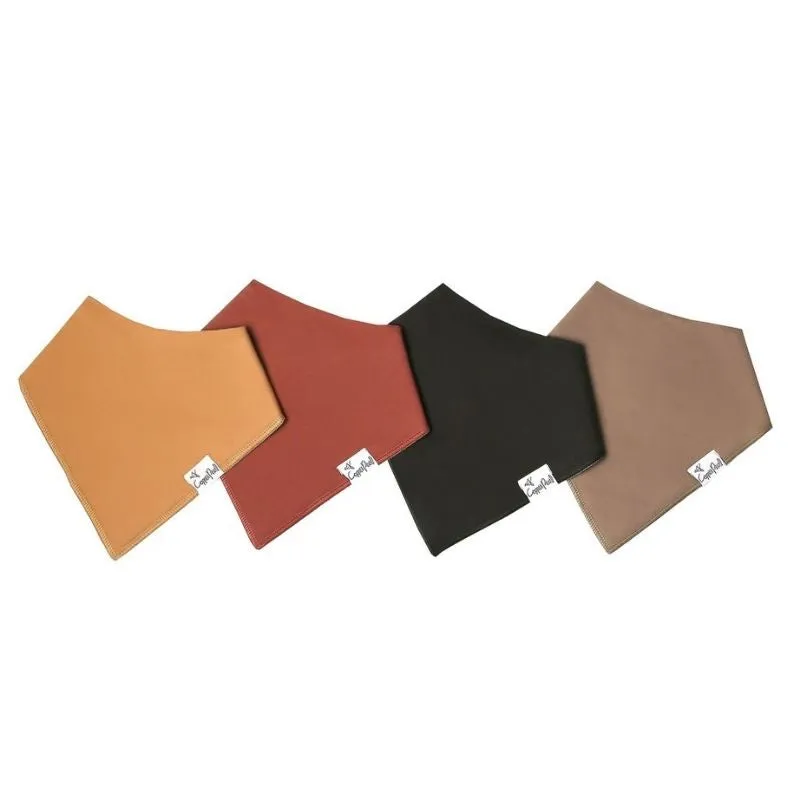 Bandana Drool Bibs - 4 Pack