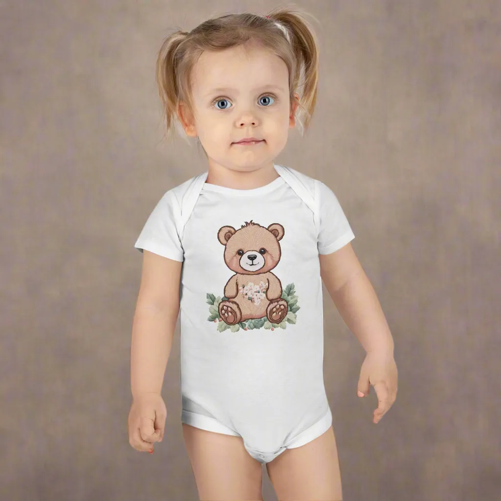Bear Onesie® Organic Baby Bodysuit