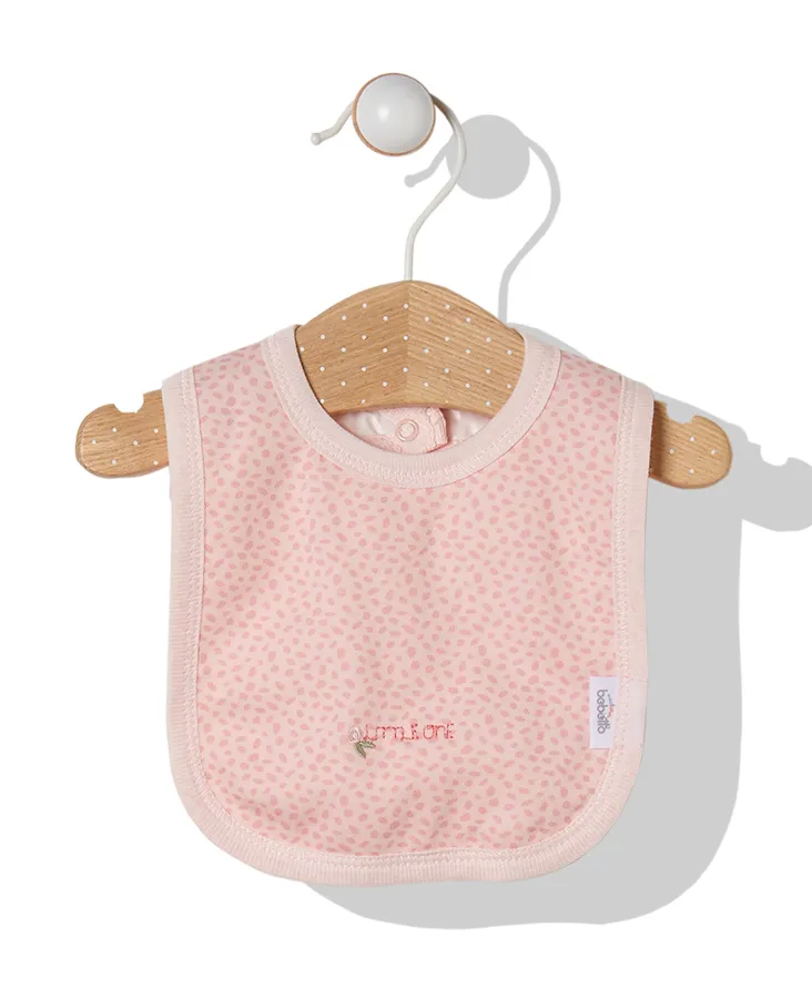 Bebetto Bib Waterproof Back Pink