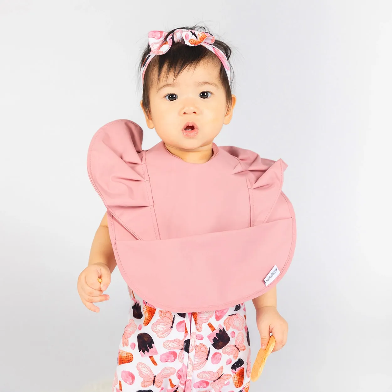 Blush | Waterproof Feeding Bib
