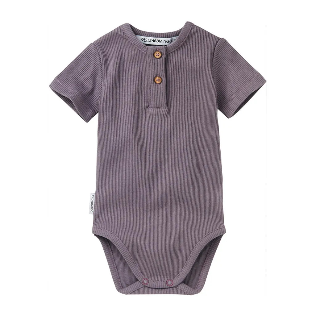 Bodysuit Rib Lavender