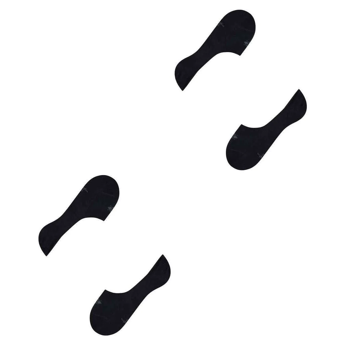 Burlington Everyday 2-Pack No Show Socks - Black