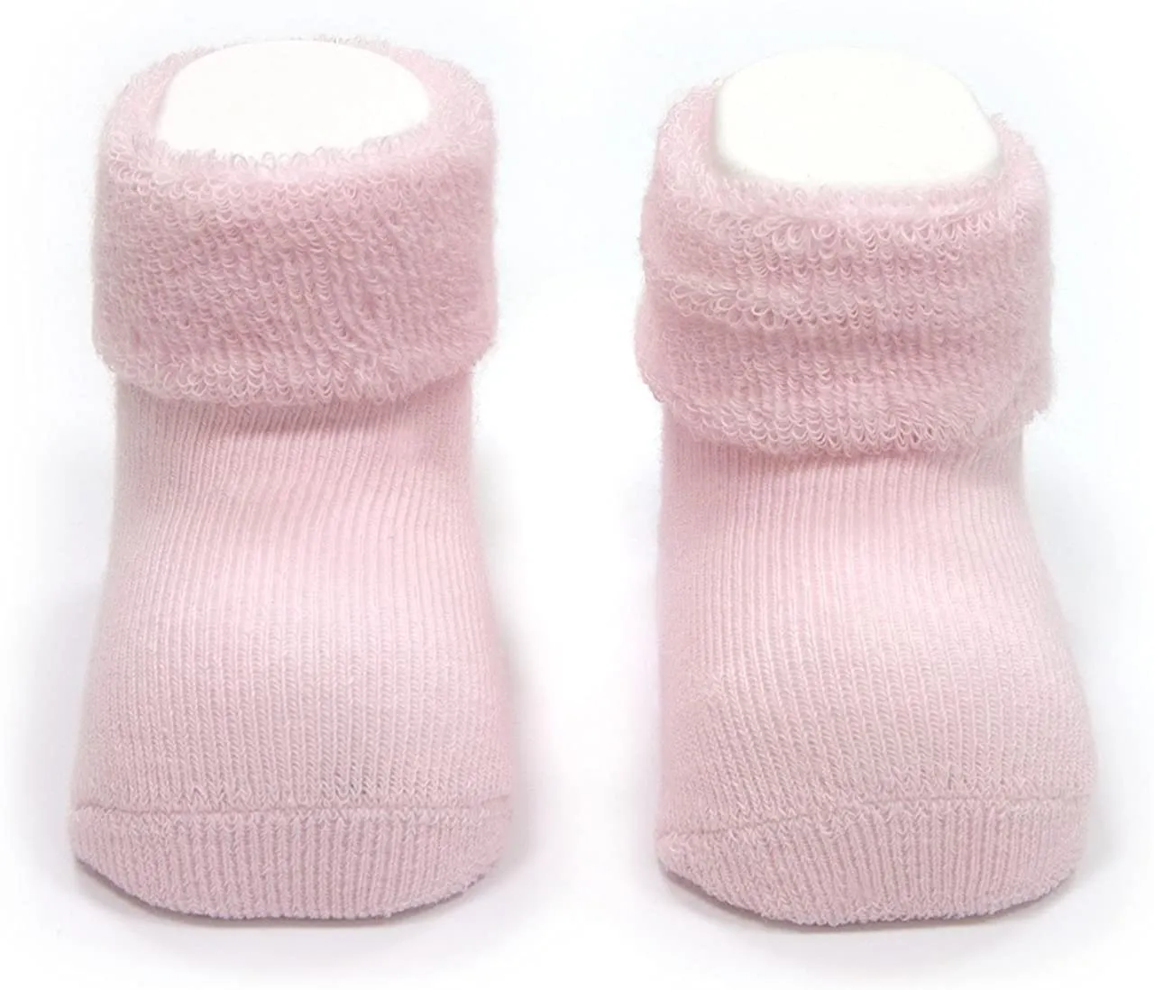 Cambrass Plain Pink Baby Girls Socks