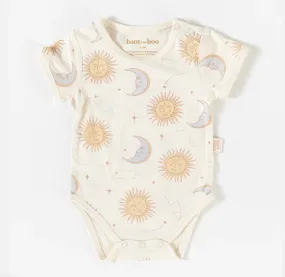 Celestial Short Sleeved Onesie - Cream