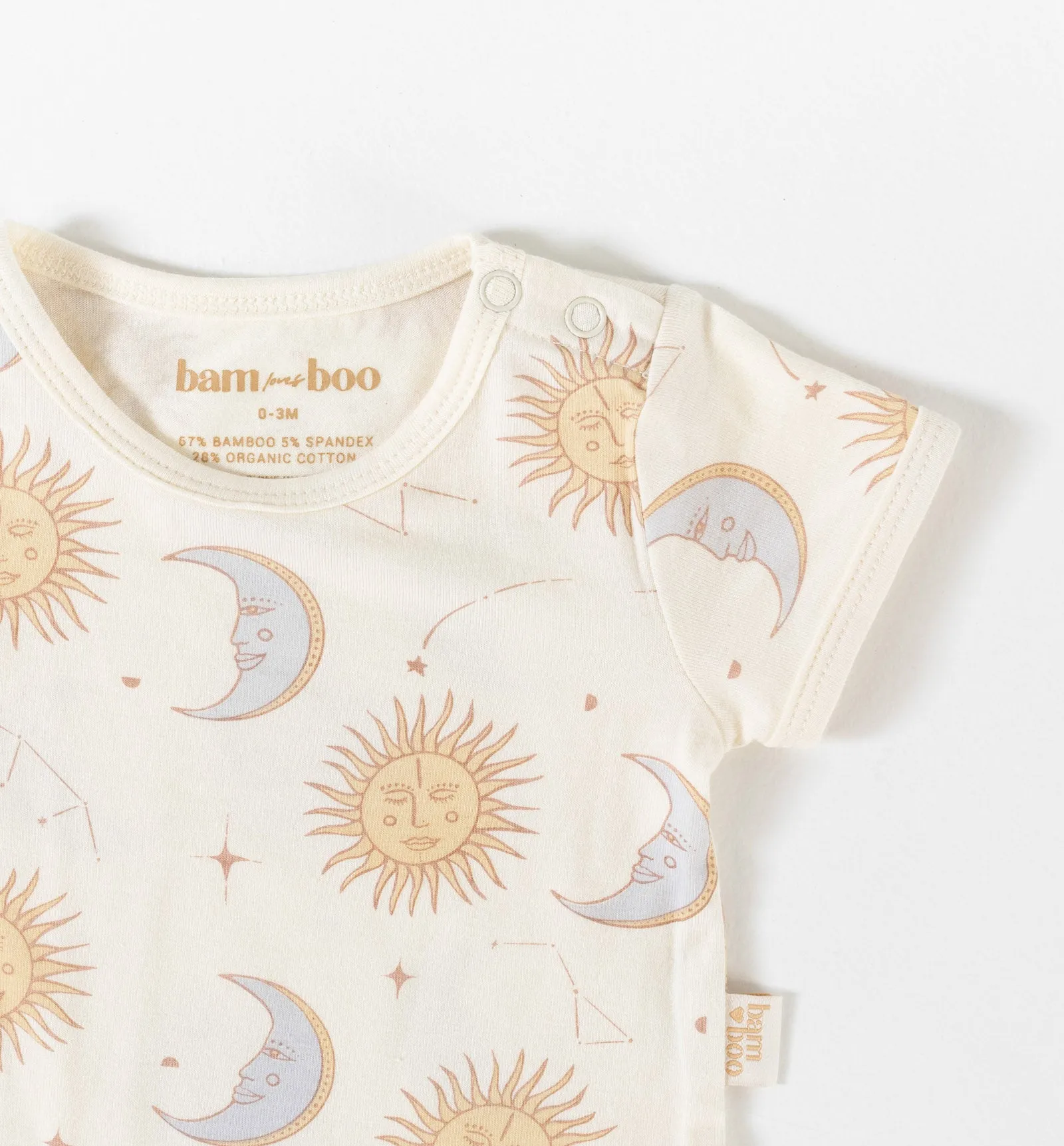 Celestial Short Sleeved Onesie